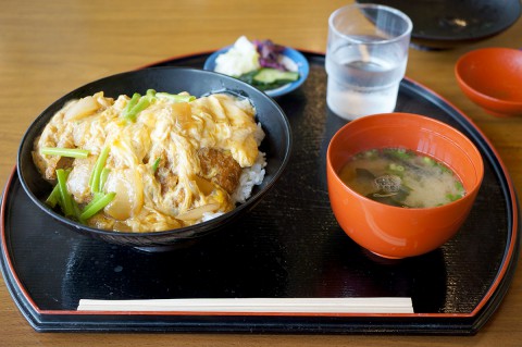 鹿肉のカツ丼