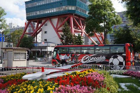 コンサドーレ札幌のバス