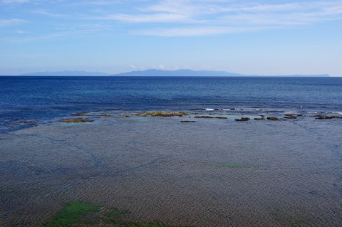 松前の海